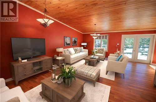 2731 Mcintosh Road, Augusta, ON - Indoor Photo Showing Living Room