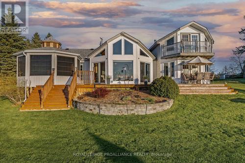 45 Peats Point Road, Prince Edward County, ON - Outdoor With Body Of Water With Deck Patio Veranda