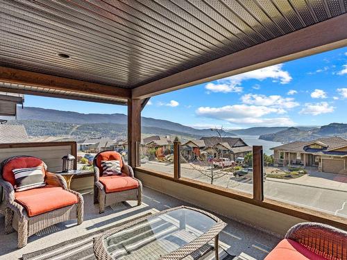 751 Mt Ida Drive, Coldstream, BC - Outdoor With Deck Patio Veranda With View