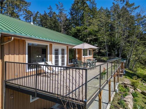 3731 Privateers Rd, Pender Island, BC - Outdoor With Deck Patio Veranda With Exterior