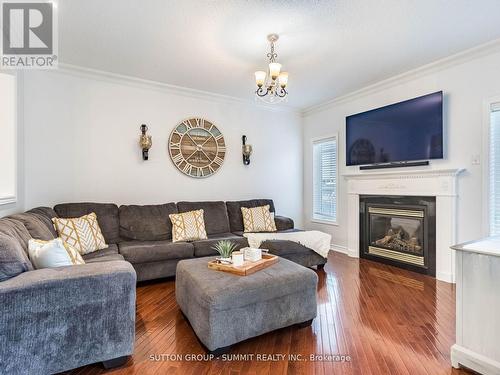 15089 Danby Rd, Halton Hills, ON - Indoor Photo Showing Living Room With Fireplace