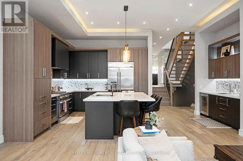 11 Thirty Second St, Toronto, ON - Indoor Photo Showing Kitchen With Upgraded Kitchen