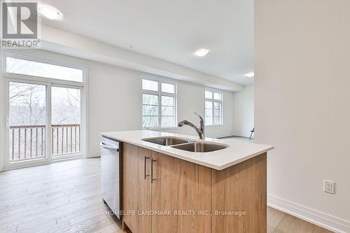98 Salina Street, Mississauga, ON - Indoor Photo Showing Kitchen With Double Sink