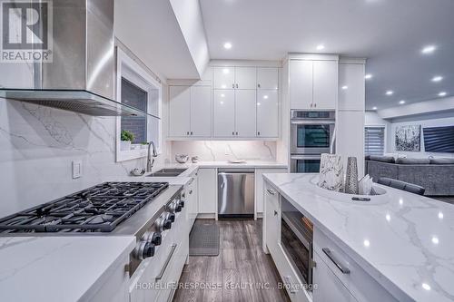 8 Alcan Avenue, Toronto, ON - Indoor Photo Showing Kitchen With Double Sink With Upgraded Kitchen