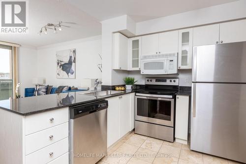 407 - 323 Richmond Street E, Toronto, ON - Indoor Photo Showing Kitchen With Stainless Steel Kitchen