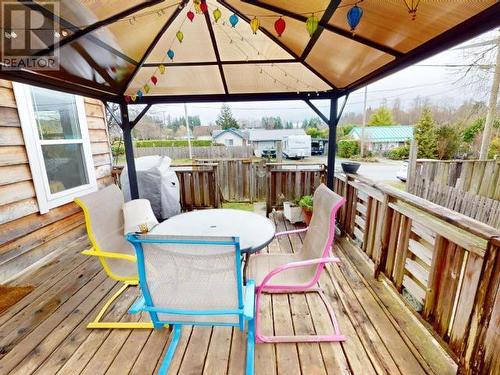 6601 Sutherland Ave, Powell River, BC - Outdoor With Deck Patio Veranda With Exterior