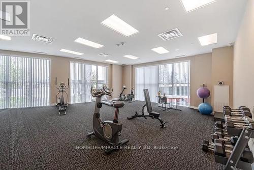 #1002 -2152 Lawrence Ave E, Toronto, ON - Indoor Photo Showing Gym Room