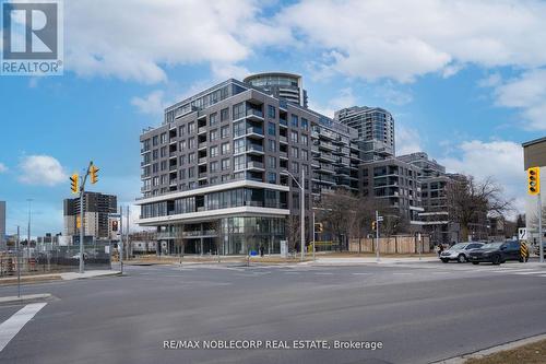 717 - 10 Gibbs Road, Toronto, ON - Outdoor With Balcony With Facade