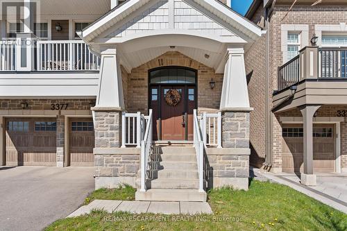 3377 Vernon Powell Drive, Oakville, ON - Outdoor With Balcony With Facade