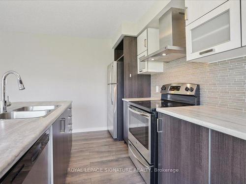 122 Crafter Cres, Hamilton, ON - Indoor Photo Showing Kitchen With Double Sink
