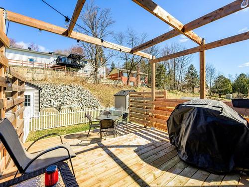 Terrasse - 58 Rue Mount, Sherbrooke (Lennoxville), QC - Outdoor With Deck Patio Veranda With Exterior