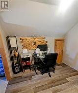 mini office in upstairs hallway - 