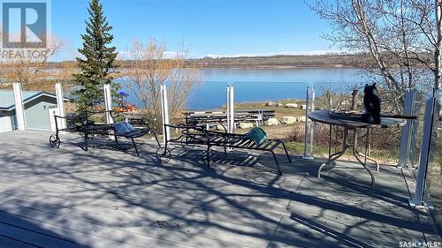 Cresent Ave, Wakaw Lake, SK - Outdoor With Body Of Water With Deck Patio Veranda With View