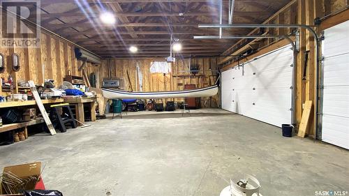 Cresent Ave, Wakaw Lake, SK - Indoor Photo Showing Garage