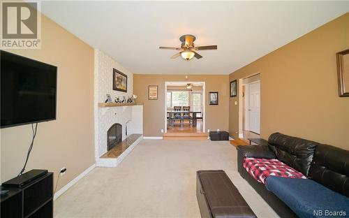 17 Christopher Drive, Burton, NB - Indoor With Fireplace