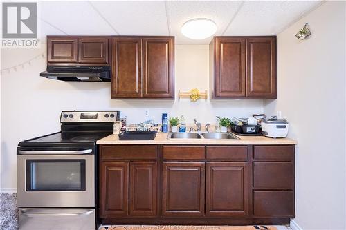 164 Drummond, Moncton, NB - Indoor Photo Showing Kitchen With Double Sink