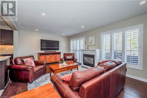 82 Dawes Avenue, Guelph, ON - Indoor Photo Showing Living Room With Fireplace