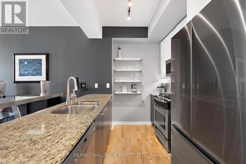 1205 - 333 Adelaide Street E, Toronto, ON - Indoor Photo Showing Kitchen With Double Sink With Upgraded Kitchen