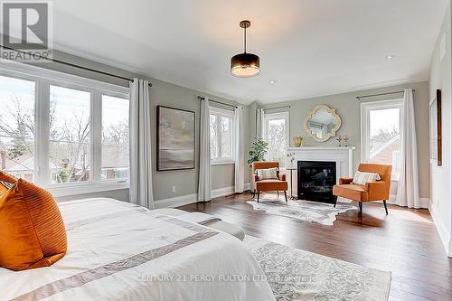 22 Innismore Cres, Toronto, ON - Indoor Photo Showing Other Room With Fireplace