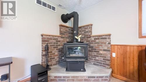 345 Clyde Street, Lucknow, ON - Indoor With Fireplace