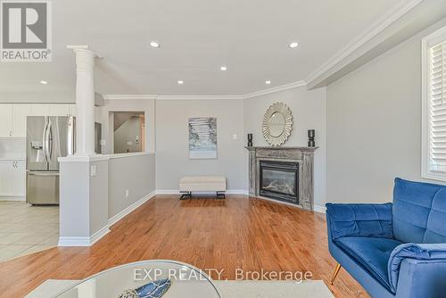 420 Newport Dr, Cambridge, ON - Indoor Photo Showing Living Room With Fireplace