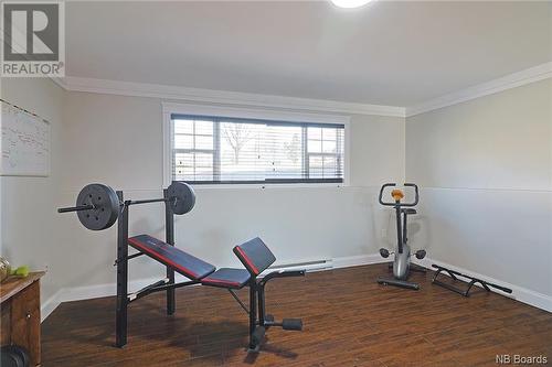 184 Sunset Drive, Fredericton, NB - Indoor Photo Showing Gym Room