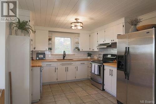 9768 Route 102, Woodmans Point, NB - Indoor Photo Showing Kitchen