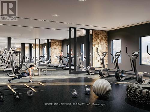 3101 - 82 Dalhousie Street, Toronto, ON - Indoor Photo Showing Gym Room
