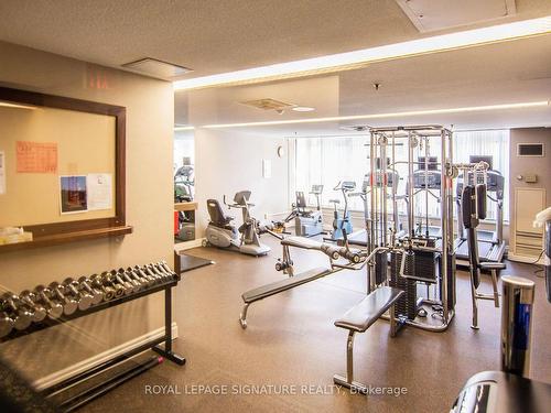 214-1200 Don Mills Rd, Toronto, ON - Indoor Photo Showing Gym Room