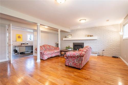 488 Townline Road, Niagara-On-The-Lake, ON - Indoor Photo Showing Other Room With Fireplace