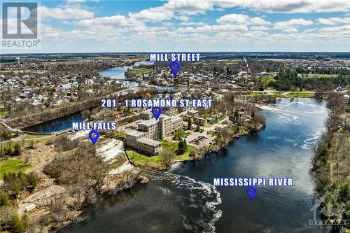 1 Rosamond Street E Unit#201, Almonte, ON - Outdoor With Body Of Water With View