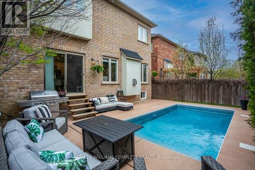 3113 Hedges Drive, Burlington, ON - Outdoor With In Ground Pool
