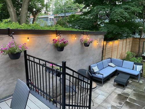 Backyard - 6308 Av. Godfrey, Montréal (Côte-Des-Neiges/Notre-Dame-De-Grâce), QC - Outdoor With Deck Patio Veranda