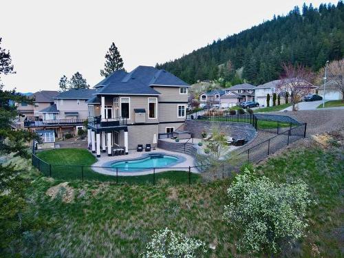 1887 Coldwater Crt, Kamloops, BC - Outdoor With In Ground Pool