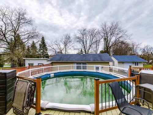 Pool - 176 Rue Ross, Gatineau (Buckingham), QC - Outdoor With Above Ground Pool With Exterior