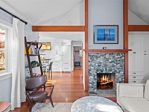 9263 Invermuir Rd, Sooke, BC - Indoor With Fireplace