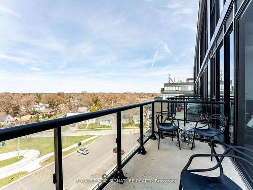704-7 Smith Cres, Toronto, ON - Outdoor With Balcony With View