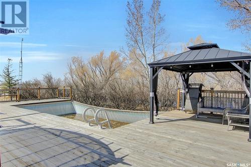 Rm Of Bratt'S Lake Acreage, Bratt'S Lake Rm No. 129, SK - Outdoor With In Ground Pool With Deck Patio Veranda