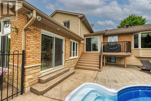861 Centre Road, Hamilton, ON - Outdoor With In Ground Pool With Deck Patio Veranda