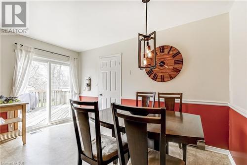 619 Oakes Drive, Fort Erie, ON - Indoor Photo Showing Dining Room