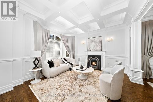 142 Upper Canada Dr, Toronto, ON - Indoor With Fireplace