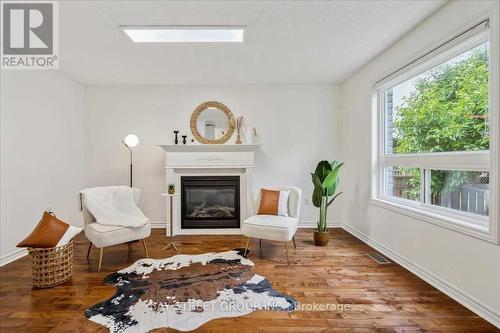 62 Summerset Drive, Barrie, ON - Indoor Photo Showing Living Room With Fireplace