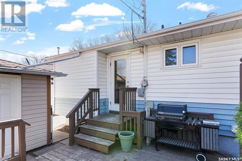 803 Wilson Crescent, Saskatoon, SK - Outdoor With Deck Patio Veranda With Exterior