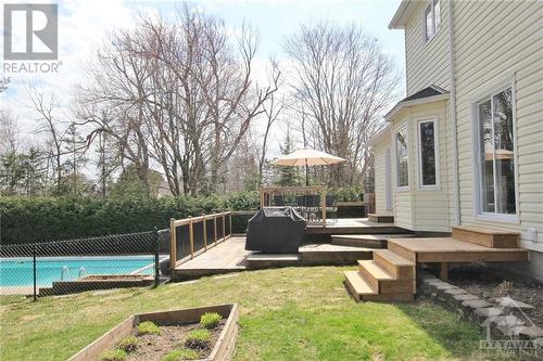 1756 Marchurst Road, Kanata, ON - Outdoor With In Ground Pool With Deck Patio Veranda