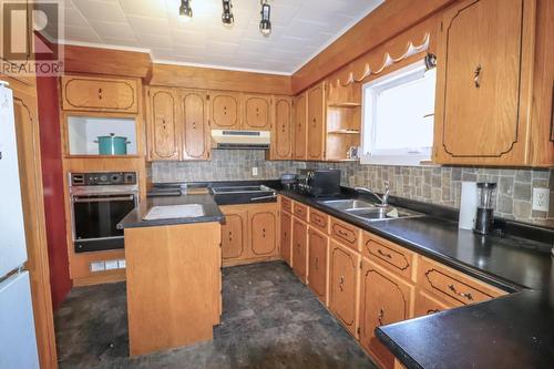 7 Marshalls Lane, Winterhouse Brook/Woody Point, NL - Indoor Photo Showing Kitchen With Double Sink