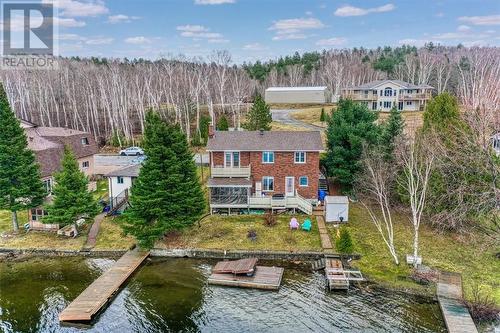 1202 Dew Drop Road, Sudbury, ON - Outdoor With Body Of Water With View