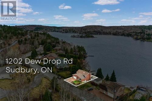 1202 Dew Drop, Sudbury, ON - Outdoor With Body Of Water With View