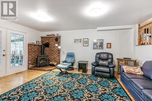 1202 Dew Drop, Sudbury, ON - Indoor Photo Showing Other Room With Fireplace