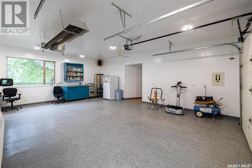 Pawluk Acreage, Corman Park Rm No. 344, SK - Indoor Photo Showing Garage