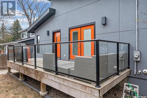 125 Elm Street E, Saskatoon, SK - Outdoor With Deck Patio Veranda With Exterior